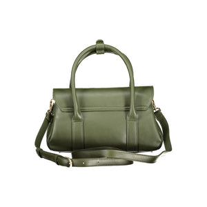 Mario Valentino Verde Polyurethane Damen Handtasche