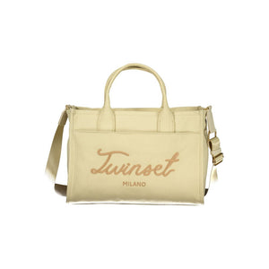 Twinset Beige Baumwoll-Damentasche