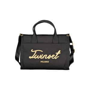 Twinset Nero Baumwoll-Damentasche