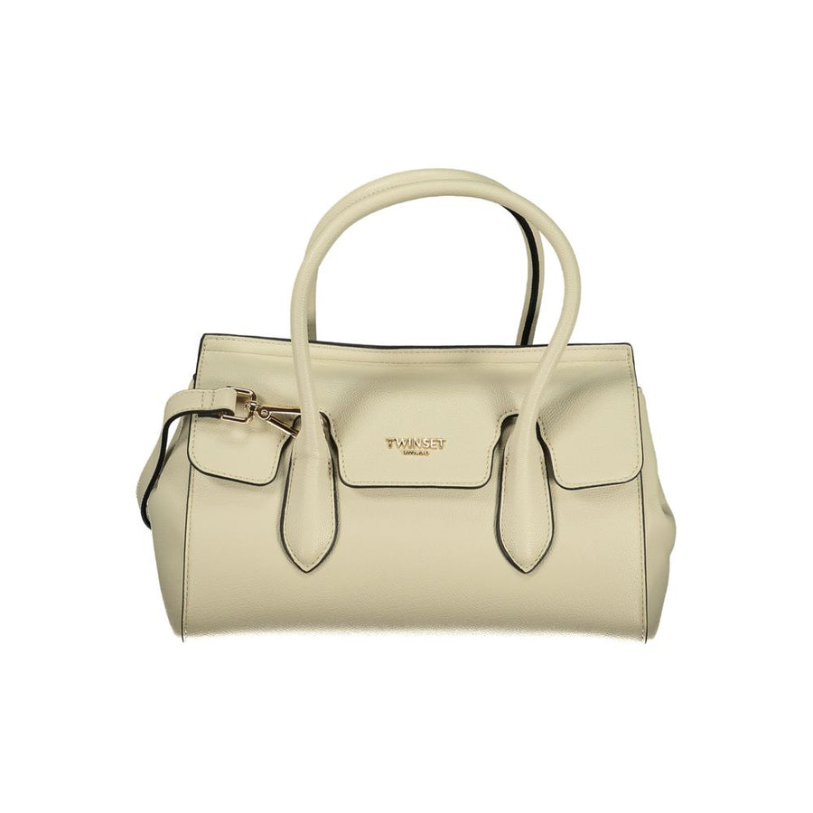 Twinset Beige Polyurethan Damentasche