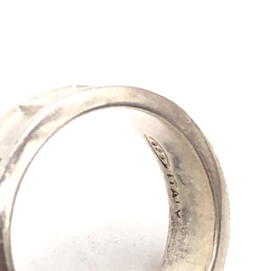Tiffany & Co. Atlas Ring, 925 Sterling Silber, 4,5g, US Größe 5
