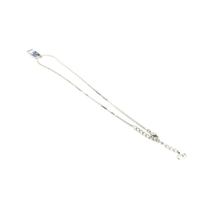 Christian Dior Blaue Trotter Anhänger-Halskette