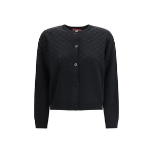 Gucci Schwarzer Wollcardigan