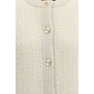 Gucci Beige Wollstrickjacke