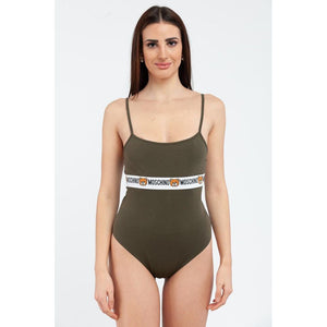 Moschino Zweifarbiger Baumwollbody