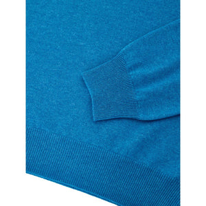 Gran Sasso Hellblaue Wollrollkragenpullover