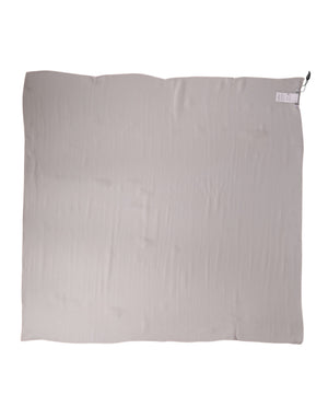 Dolce & Gabbana Hellrosa Seiden-Halstuch Foulard 91,5 cm x 88 cm Schal