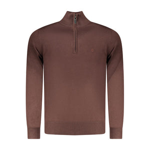 Coveri Moving Braunes Sweatshirt aus Nylon