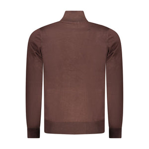 Coveri Moving Braunes Sweatshirt aus Nylon