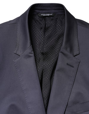 Dolce & Gabbana Blauer MARTINI 2-teiliger Anzug mit Einreiher