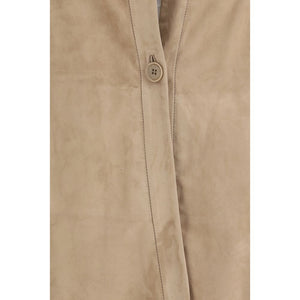 Salvatore Santoro Beige Lamm Ovis Aries Aries Hemd