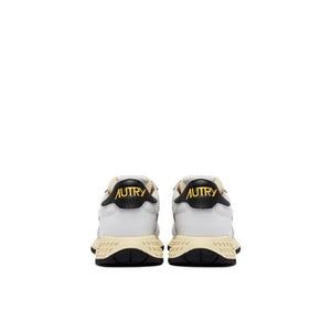 Autry Weiße Low-Top-Sneaker aus Leder