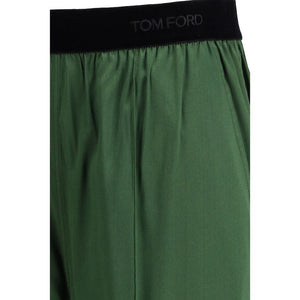 Tom Ford Zweifarbige Seiden-Freizeithose