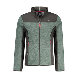 Norway 1963 Herrenjacke aus Verde-Polyester