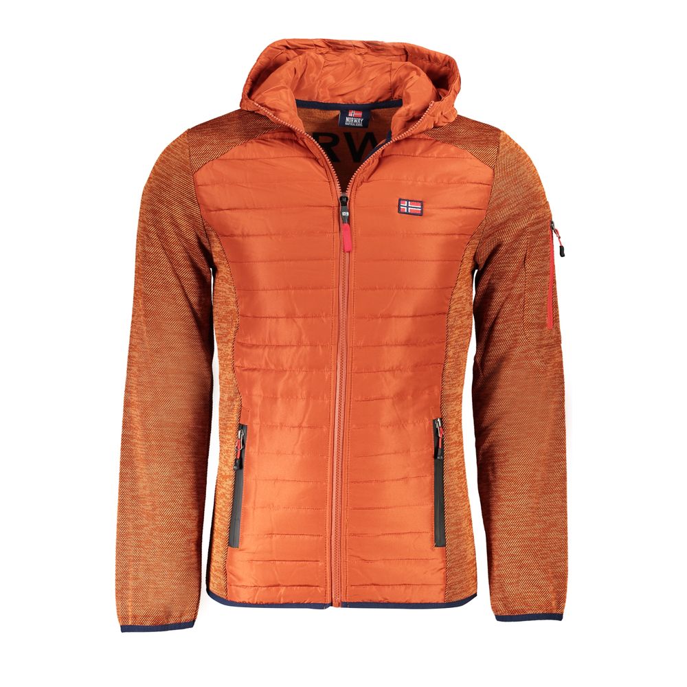 Norway 1963 Marrone Polyester Herrenjacke