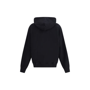 Off-White Schwarzer Baumwoll-Sweatshirt