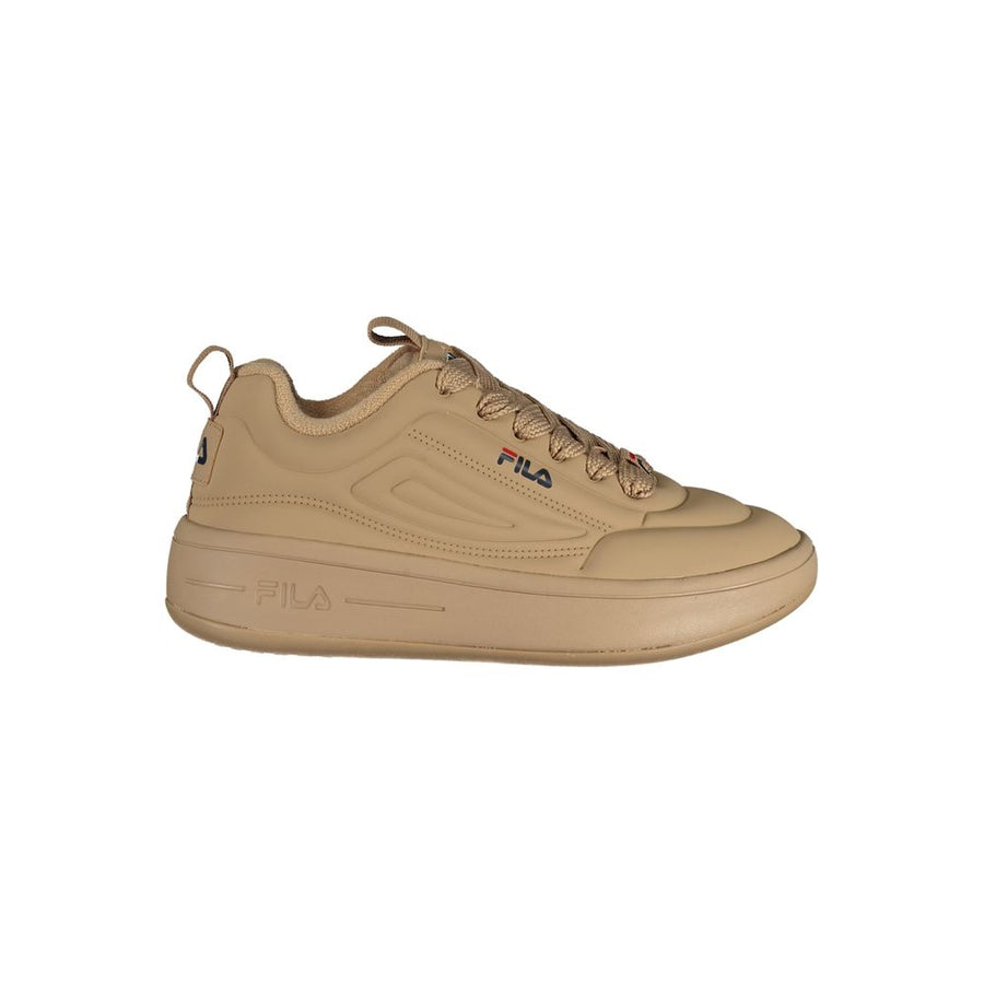 Fila Marrone Polyurethan-Sneaker für Damen