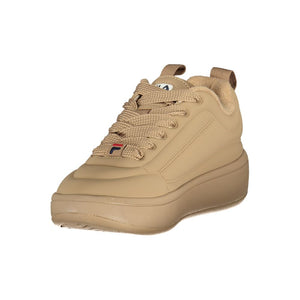 Fila Marrone Polyurethan-Sneaker für Damen