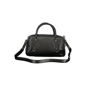 Guess Jeans Schwarze Damen-Handtasche aus Polyurethan