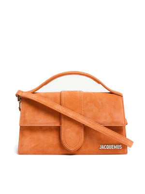 Jacquemus Handtasche Le Grand Bambino aus Terracotta-Leder