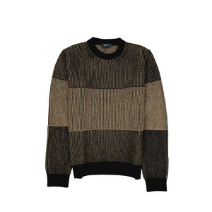 Herno Blauer Wollpullover