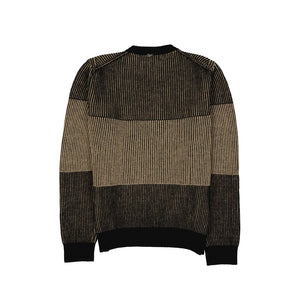 Herno Blauer Wollpullover