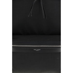 Saint Laurent Schwarzer Nylon-Rucksack