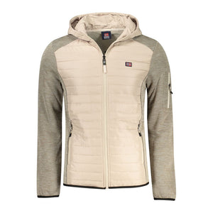 Norway 1963 Beige Polyester Herrenjacke