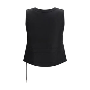 Sacai Schwarze Weste aus Polyester
