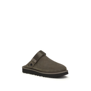 UGG Braune Kalbsleder Bos Taurus Mules