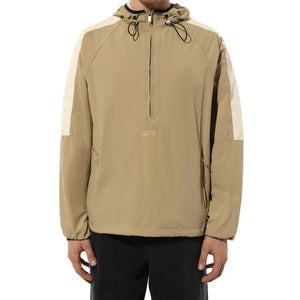 Autry Beige Nylon Shell Jacke