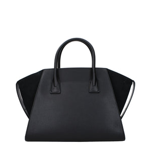 Michael Kors Schwarze Lederhandtasche