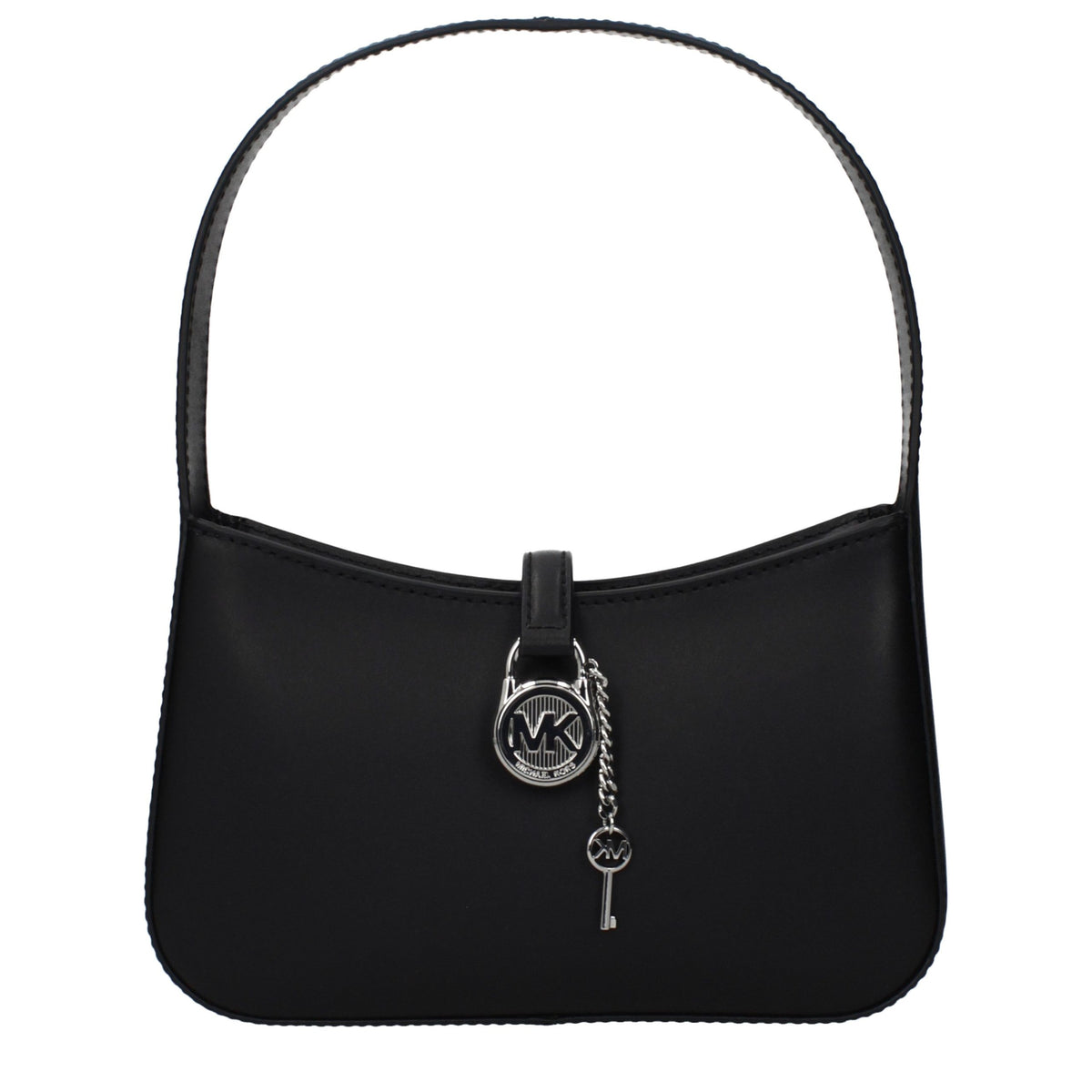 Michael Kors Schwarze Lederhandtasche