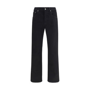 Golden Goose Schwarze Baumwoll-Jeans im Slim Fit