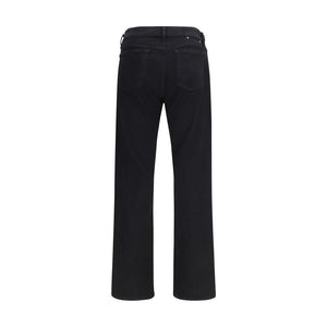 Golden Goose Schwarze Baumwoll-Jeans im Slim Fit