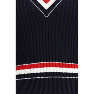 Thom Browne Blauer Baumwoll-Sweatshirt