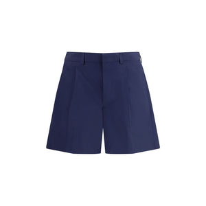 Prada Blaue Baumwoll-Bermudashorts