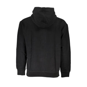Black Cotton Mens Sweatshirt