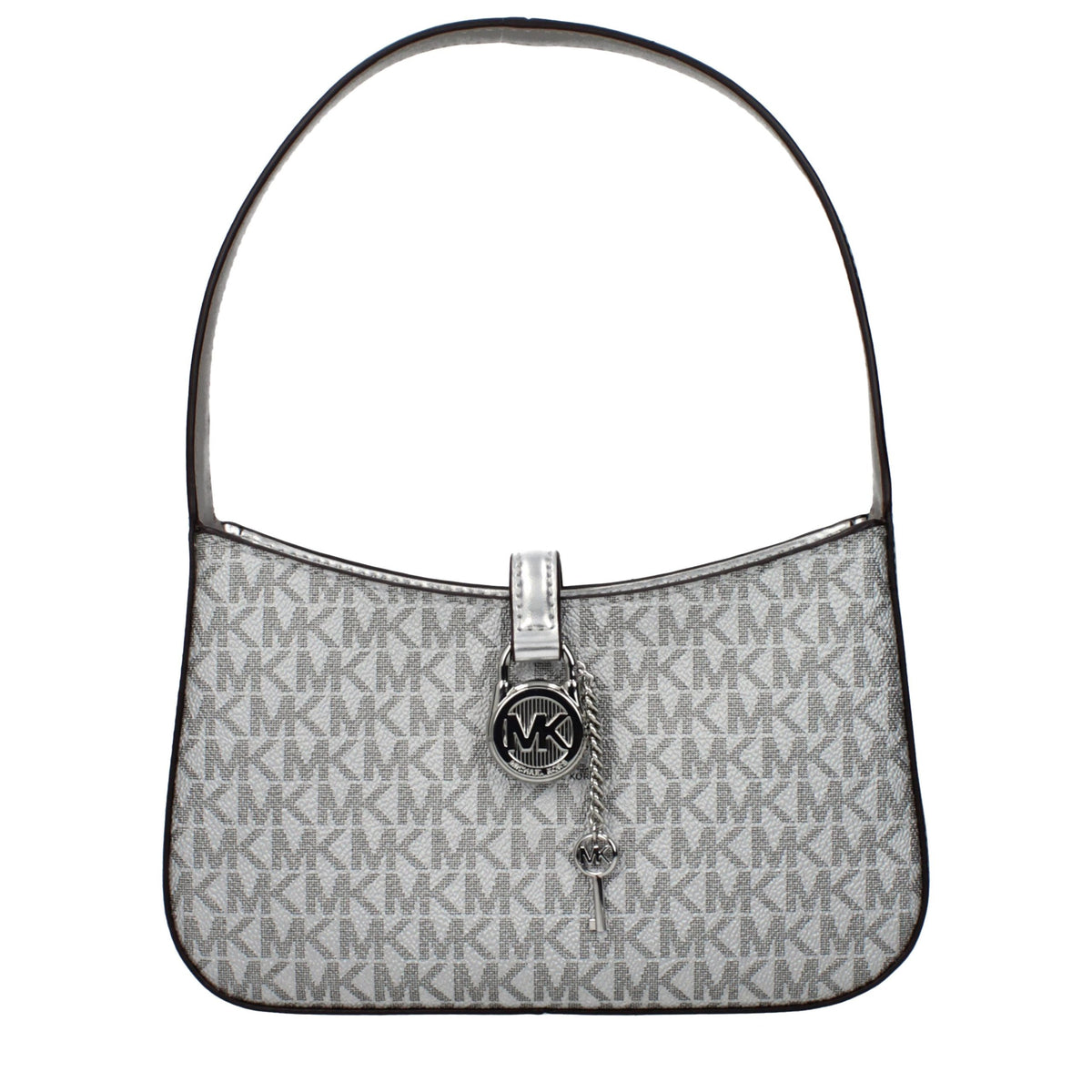 Michael Kors Graue Stoffhandtasche