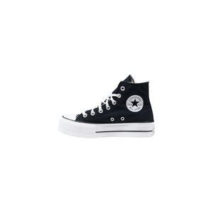 Converse Schwarze High-Top-Sneaker aus Polyester