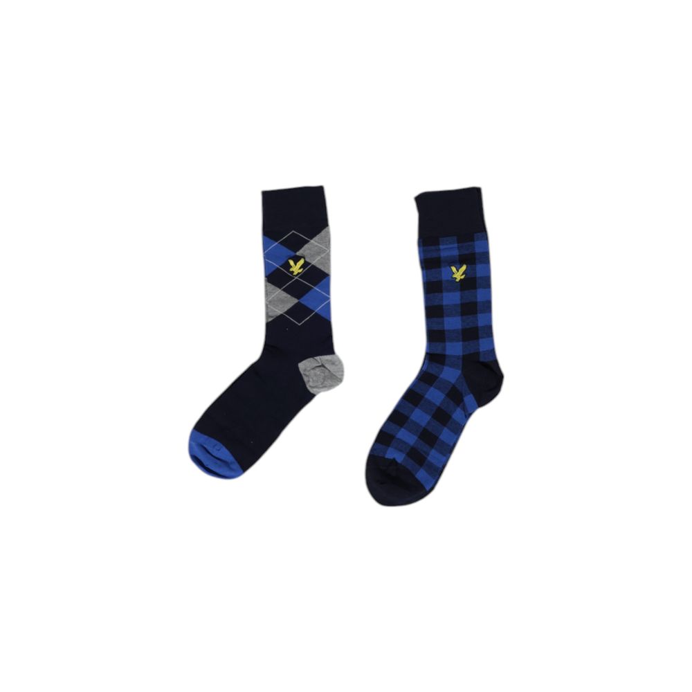Lyle & Scott Blaue Baumwollboxershorts