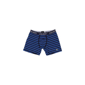 Lyle & Scott Blaue Baumwollboxershorts