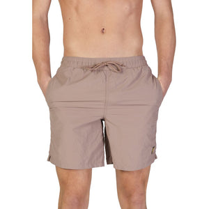 Lyle & Scott Beige Nylon Badeshorts