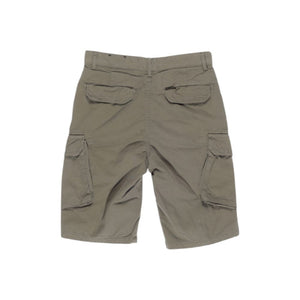 Lyle & Scott Grüne Baumwoll-Bermudashorts