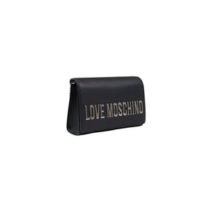 Love Moschino Schwarze Handtasche aus Polyethylen