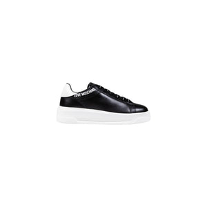 Love Moschino Schwarze und weiße Chunky Sneaker aus Synthetik