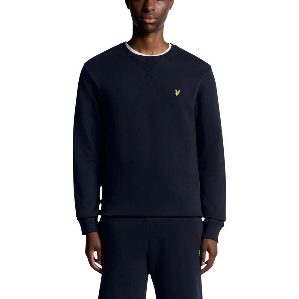 Lyle & Scott Blauer Baumwoll-Sweatshirt