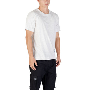 Calvin Klein Sport Graues Baumwoll-T-Shirt