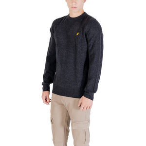 Lyle & Scott Schwarzer Nylon-Sweatshirt
