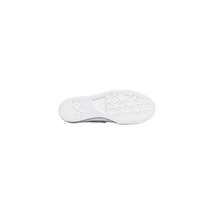 Converse Weiße Leder Plateau-Sneaker